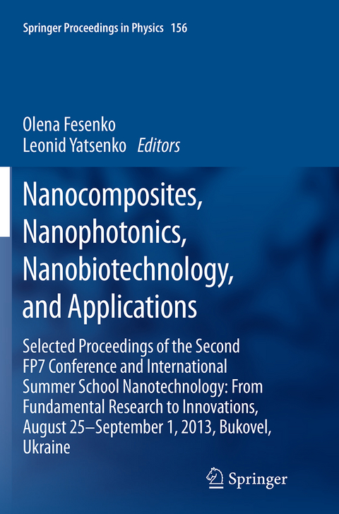 Nanocomposites, Nanophotonics, Nanobiotechnology, and Applications - 