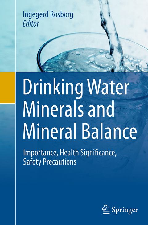 Drinking Water Minerals and Mineral Balance - 