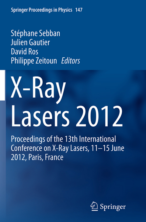 X-Ray Lasers 2012 - 