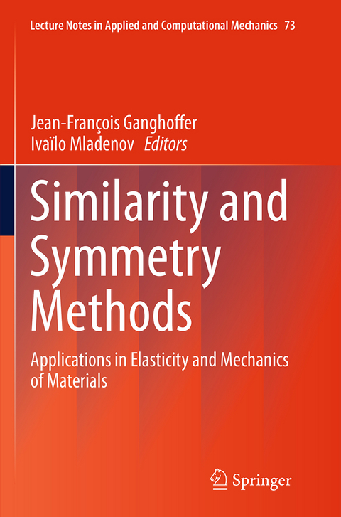 Similarity and Symmetry Methods - 