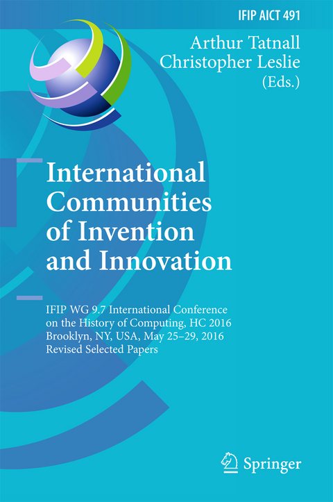 International Communities of Invention and Innovation - 