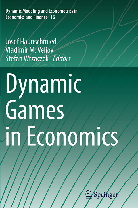 Dynamic Games in Economics - 