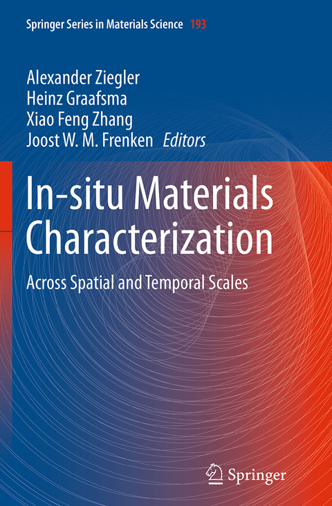 In-situ Materials Characterization - 