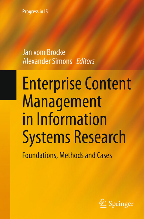 Enterprise Content Management in Information Systems Research - 