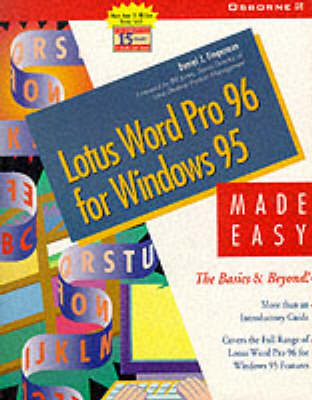 Word Pro for Windows 95 Made Easy - Daniel J. Fingerman