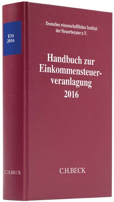 Handbuch zur Einkommensteuerveranlagung 2016 - 