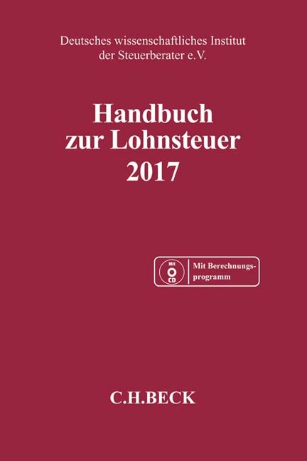 Handbuch zur Lohnsteuer 2017 - 