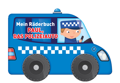 Mein RÃ¤derbuch - Paul, das Polizeiauto