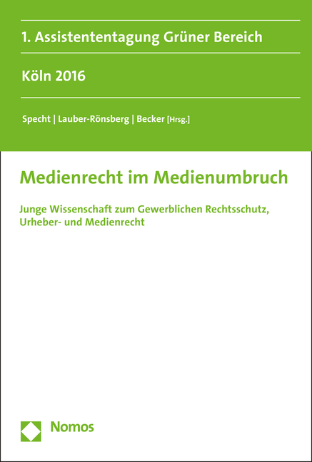 Medienrecht im Medienumbruch - 