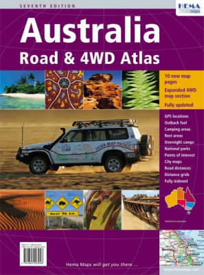 Australia Road and 4WD Atlas -  Hema Maps