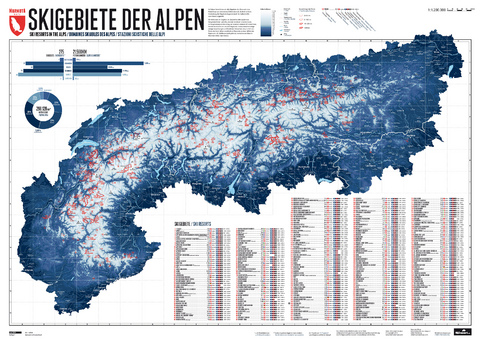 275 Skigebiete der Alpen - Stefan Spiegel, Lana Bragina