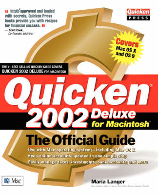 Quicken 2002 Deluxe for Macintosh: the Official Guide - Maria L. Langer