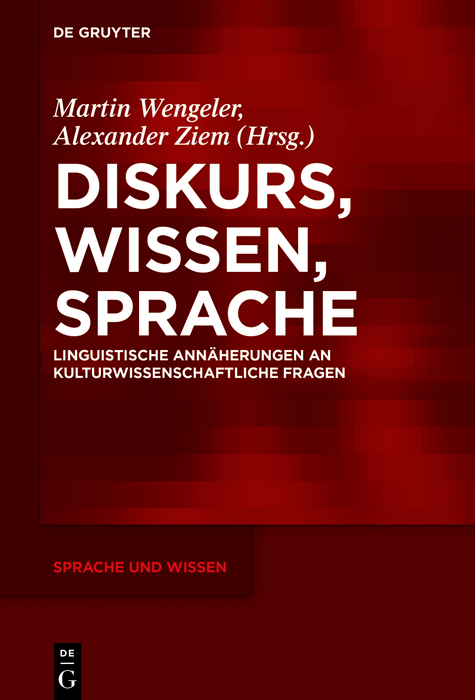 Diskurs, Wissen, Sprache - 