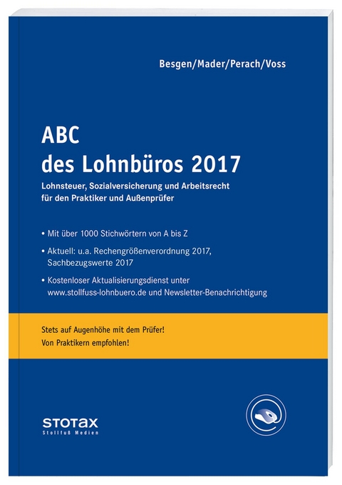 ABC des Lohnbüros 2017 - Klaus Mader, Detlef Perach, Rainer Voss, Dietmar Besgen