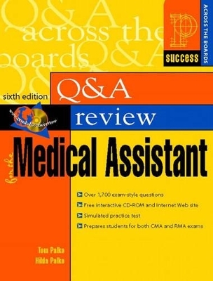 Prentice Hall Health Question and Answer Review for the Medical Assistant - Tom Palko, Hilda Palko