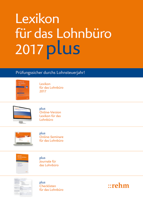 Lexikon für das Lohnbüro 2017 plus