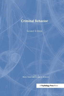 Criminal Behavior - Elaine Cassel, Douglas A. Bernstein