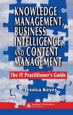 Knowledge Management, Business Intelligence, and Content Management - Jessica Keyes