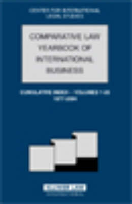 The Comparative Law Yearbook of International Business - 