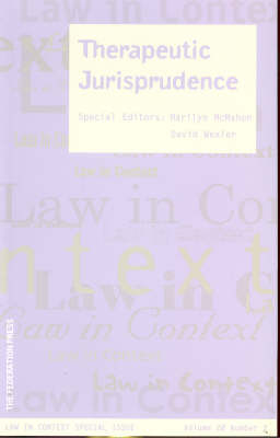 Therapeutic Jurisprudence - 