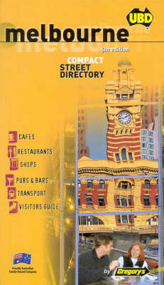 Melbourne Compact Street Directory -  Gregory's