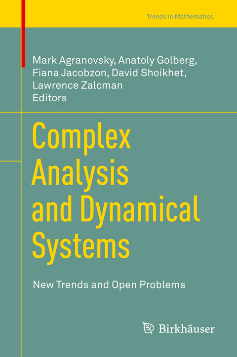 Complex Analysis and Dynamical Systems - 