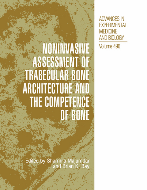 Noninvasive Assessment of Trabecular Bone Architecture and The Competence of Bone - 