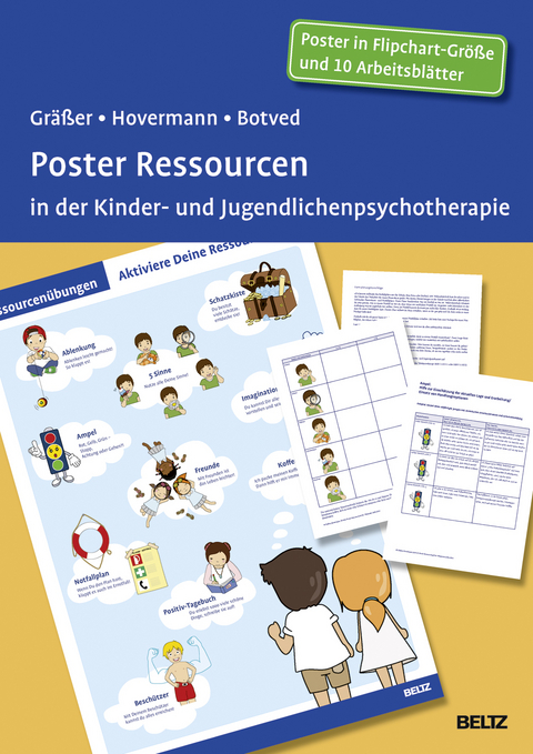 Poster Ressourcen in der Kinder- und Jugendlichenpsychotherapie - Melanie Gräßer, Eike Hovermann jun., Annika Botved