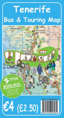 Tenerife Bus and Touring Map - David Brawn, Ros Brawn