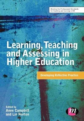 Learning, Teaching and Assessing in Higher Education - 