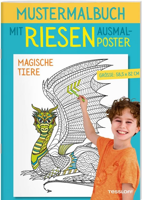 Mustermalbuch Magische Tiere