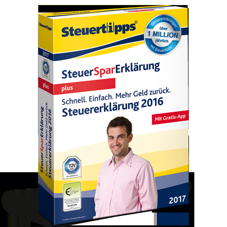 SteuerSparErklärung 2017 plus