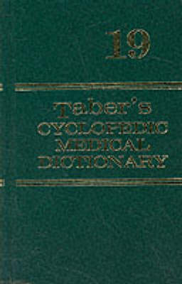 Tabers Dictionary 19e CD & Bk SW -  Thomas