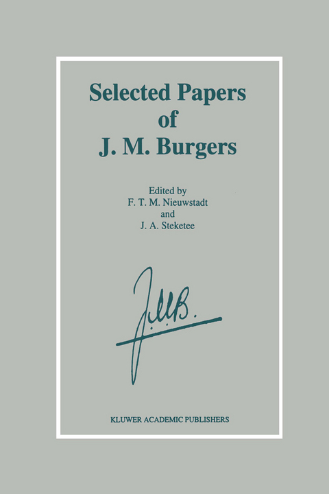 Selected Papers of J. M. Burgers - 