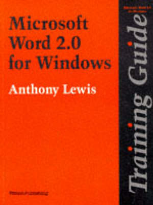 WORD for Windows - Anthony Lewis