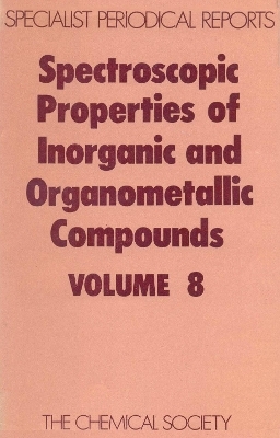 Spectroscopic Properties of Inorganic and Organometallic Compounds - 