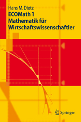 ECOMath 1 Mathematik für Wirtschaftswissenschaftler - Hans M. Dietz