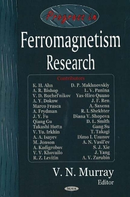 Progress in Ferromagnetism Research - 