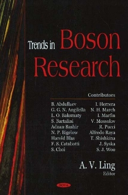 Trends in Boson Research - 