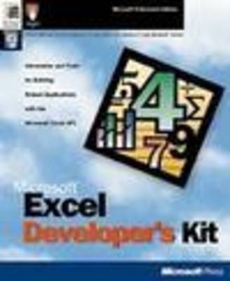 Ms Excel Developer's Kit -  Microsoft Press,  Microsoft Corporation