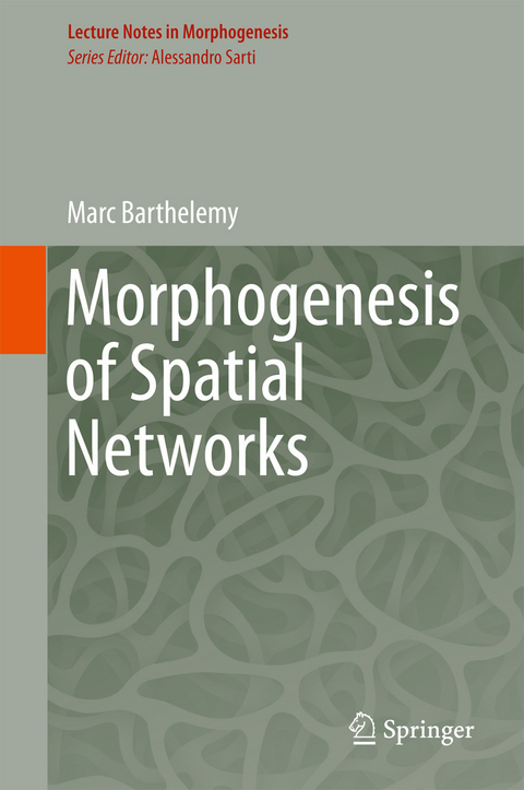 Morphogenesis of Spatial Networks -  Marc Barthelemy