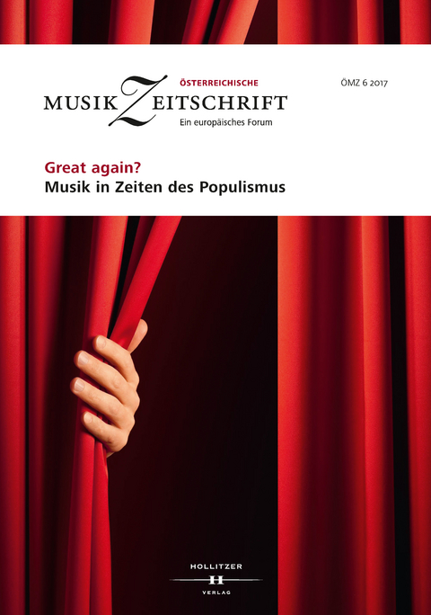 Great again? Musik in Zeiten des Populismus