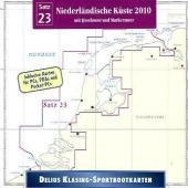 Delius Klasing-Sportbootkarten Niederländische Küste, 1 CD-ROM