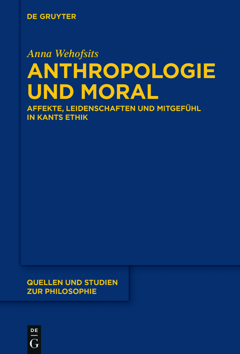 Anthropologie und Moral - Anna Wehofsits