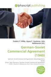 German Soviet Commercial Agreement (1940) - 