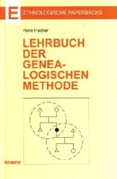 Lehrbuch der genealogischen Methode - Hans Fischer