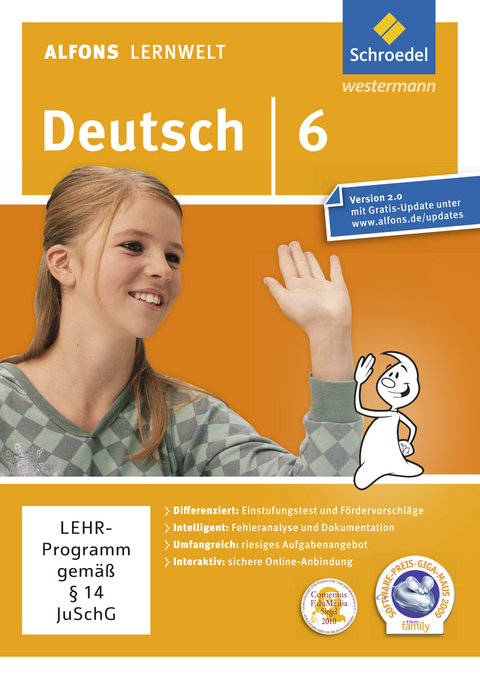 Alfons Lernwelt Lernsoftware Deutsch - aktuelle Ausgabe - Ute Flierl, Wolfgang Francich, Rainer Wagenhäuser