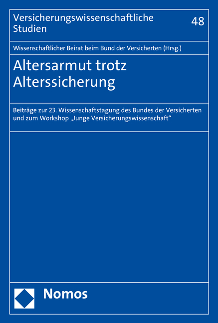 Altersarmut trotz Alterssicherung - 