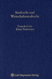 Strafrecht und Wirtschaftsstrafrecht - 