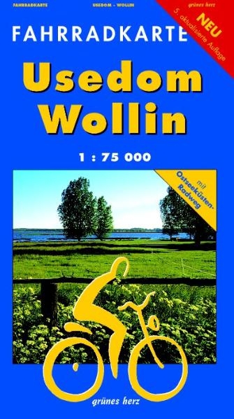 Fahrradkarte Usedom - Wollin - 